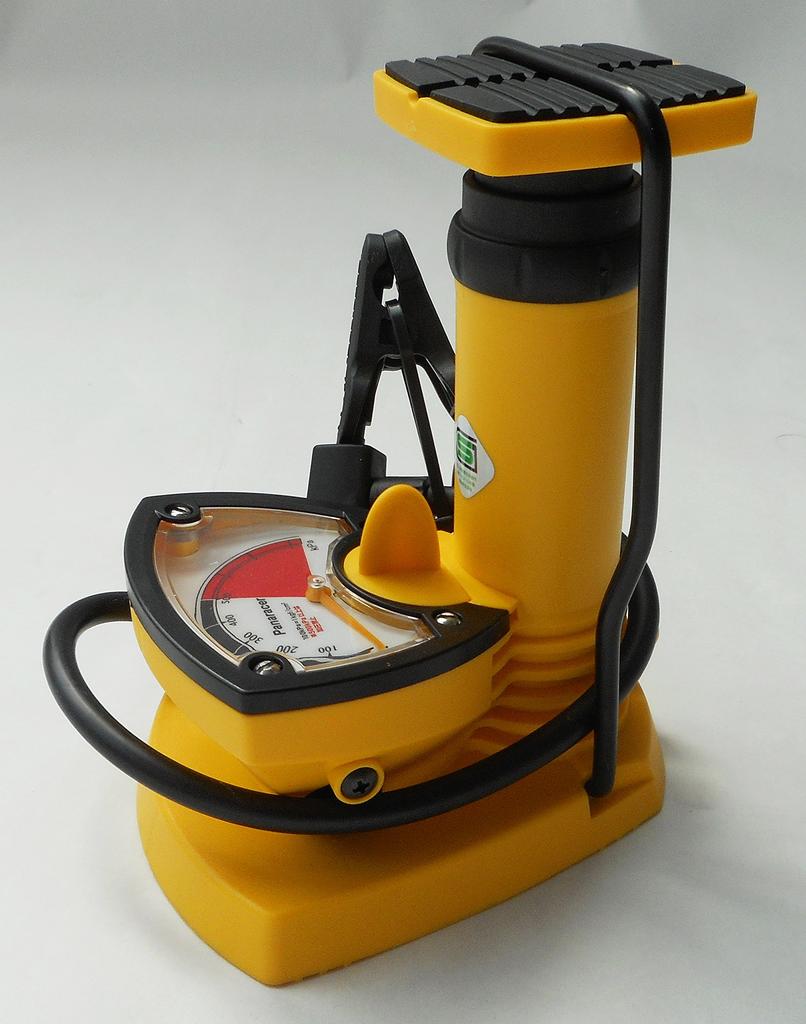 Велосипедный воздушный насос ножной насос S желтый 33362