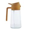 470ml 2-in-1 Oil Dispenser Food Grade BPA Free Leak Resistant Large Capacity Oil Sprayer Storage Bottle with Handle