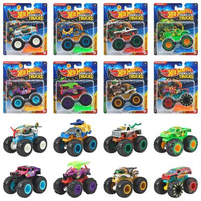 Hot Wheels Монстр Трак Ассорти Транспортное средство Игрушка Мини Машинка 8 Машинок Коробка Продается Возраст 3 года и старше Мульти 164 983G-FYJ44