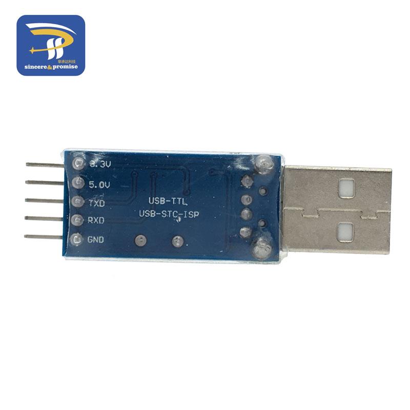 PL2303 USB-RS232 TTL-преобразователь, модуль адаптера PL2303HX STC, микроконтроллер, плата щетки