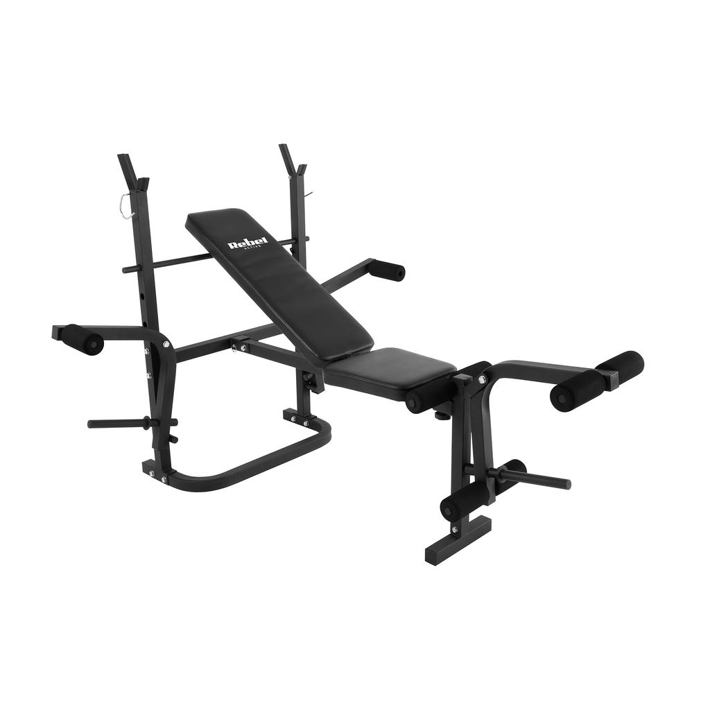 Rebel Multifunctional Adjustable Training Bench Up To 220 Kg, 3 Levels