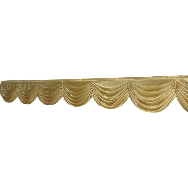 3/6 м Длинная шелковая драпировка из ледяного шелка, свадебный фон для сцены, декор для вечеринки, драпировка, фон для банкета, занавеска, гирлянда