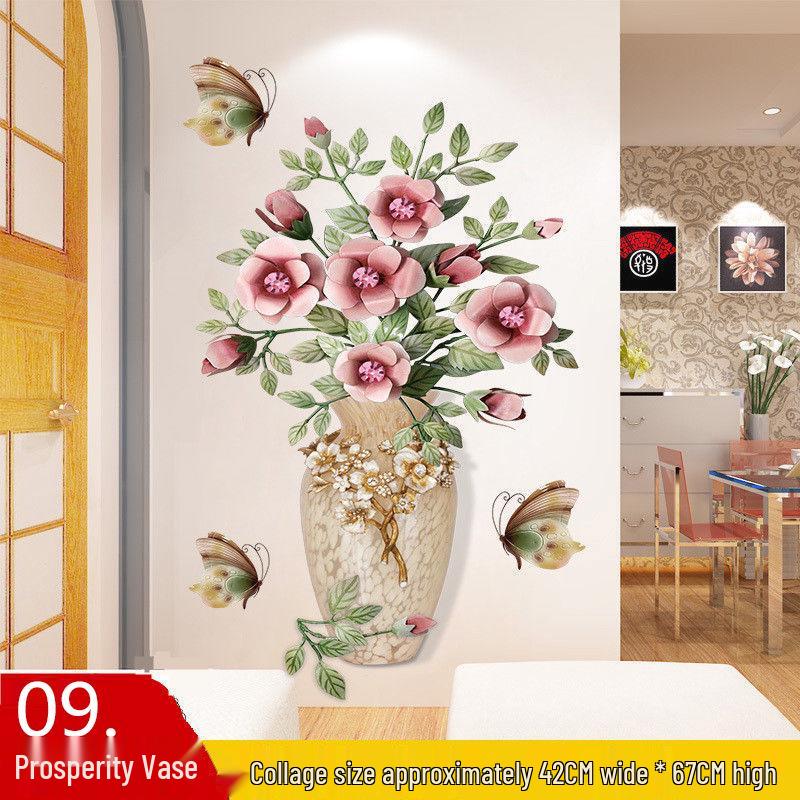 Самоклеящиеся настенные наклейки в китайском стиле для декора гостиной и спальни