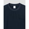 SHIFT.G Seersucker Overfit Round T Navy
