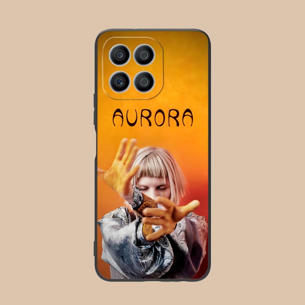 Матовый ТПУ чехол для мобильного телефона Aurora Aksnes для Honor 90 80 70 60 50 30 20 10 9 8 7 Pro S SE Lite 5G Цветная печать