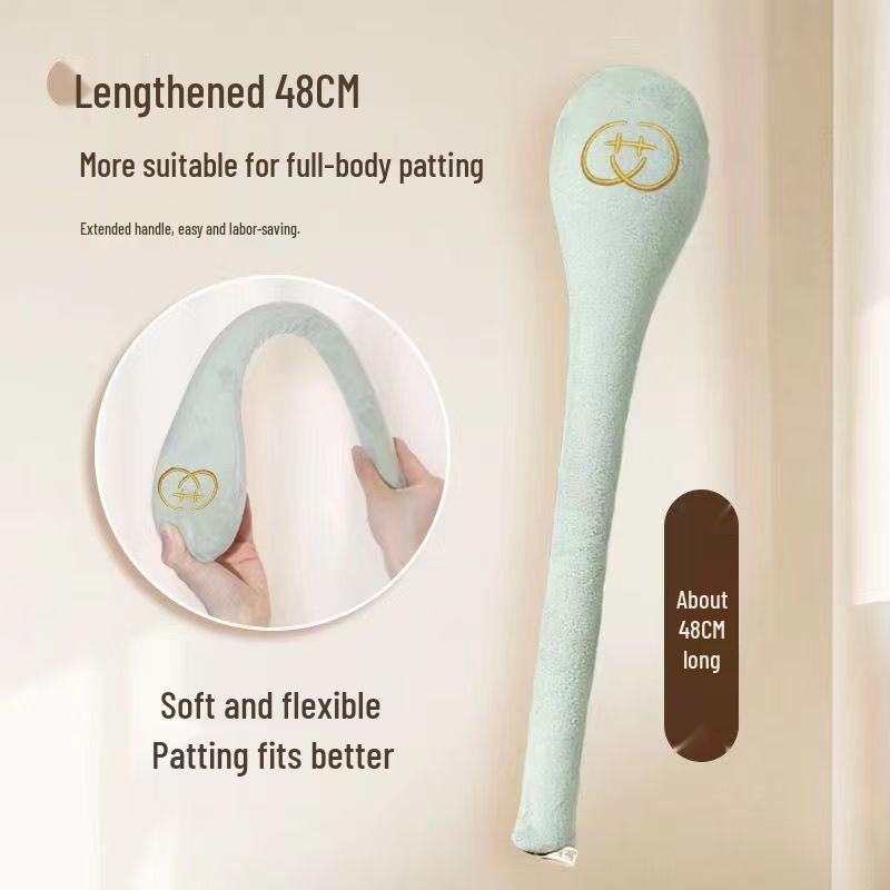 Массажный молоток по меридианам с полынью для здоровья и мокса-терапии