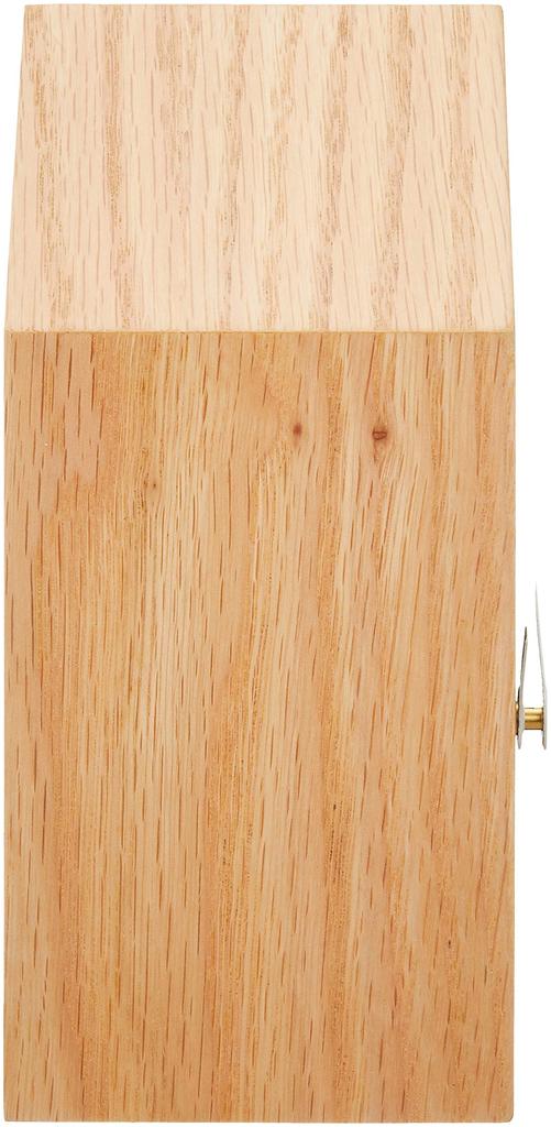 Seiko Clock Seiko Clock Настенные часы Настольные часы двойного назначения Аналоговые часы с кукушкой Счетчик PYXIS Деревянная рамка Натуральное цветное дерево NA609A SEIKO