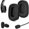 1 Pair Protein Leather Headset Earmuff for Vxi BlueParrott B550-XT B550XT Headphone Accessories