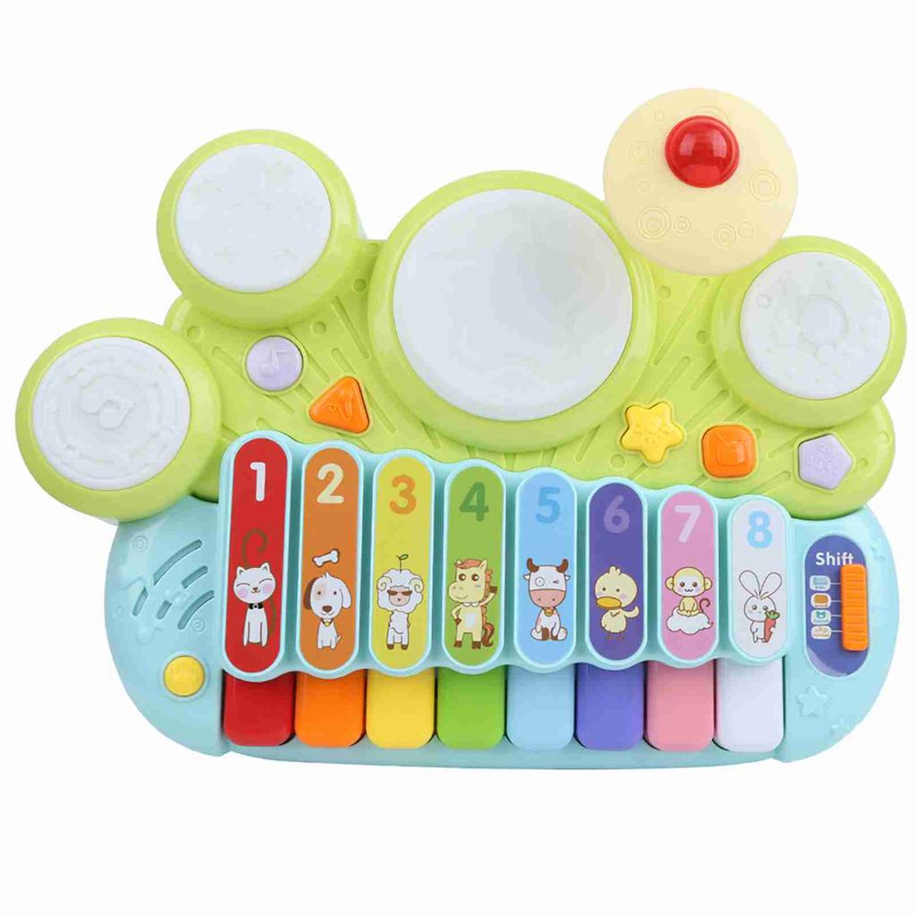 3?В?1 Музыкальные инструменты Игрушки Дети Обучение Электронное пианино Клавиатура Ударная установка