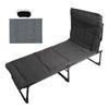 Folding Cot Adjustable Backrest Camping Bed Comfortable Support Breathable Portable Sleeping Cot