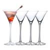 4 шт. 140 мл Бокалы для коктейлей «Труба» Набор из 4 бокалов для мартини