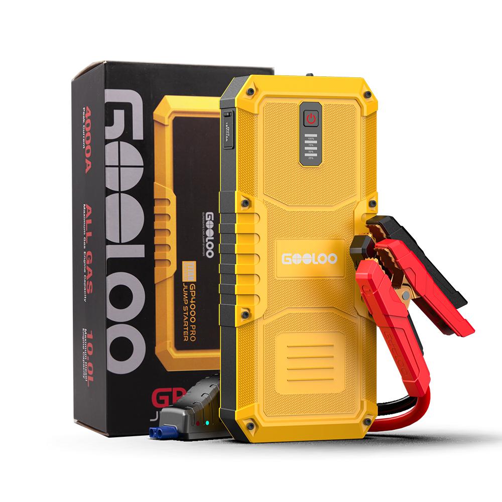 GOOLOO GP4000 PRO Автомобильный пусковое устройство, 26800 мАч