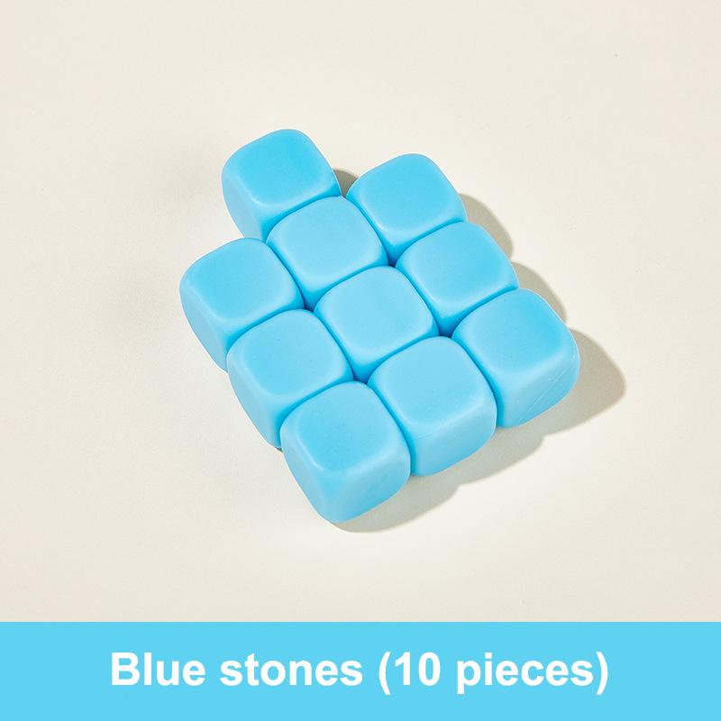 10 шт. корейская традиционная игра Gonggi Jack Stone Pebbles Set Exercise Colorful Funtress Recessing Toy