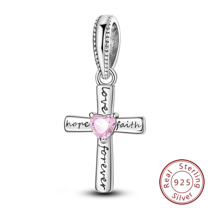 Медные Шармы Бусины Глаз Дьявола Крест Ангел Шармы Подходят для Оригинальных Браслетов-Шармов Подвески Изысканное Изготовление Ювелирных Изделий Своими Руками Для Женщин