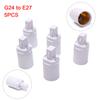 5Pcs G24 To E27 Socket Led Lamp Adapter Flexible Extend Lamp Base Led Light
