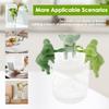 3Pcs Elephant Shape Flower Support Flower Supporter Decorative Flower Propagation Buddy for Sprouts Stems Shoots and Cuttings