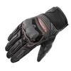 Komine 2025 New Model Motorcycle 06-267 GK-267 Shotgun Mesh Gloves Black Red M