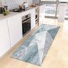 Geometric Kitchen Mat Entrance Door Mat Floor Bedroom Non-slip Mat Corridor Balcony Door Carpet