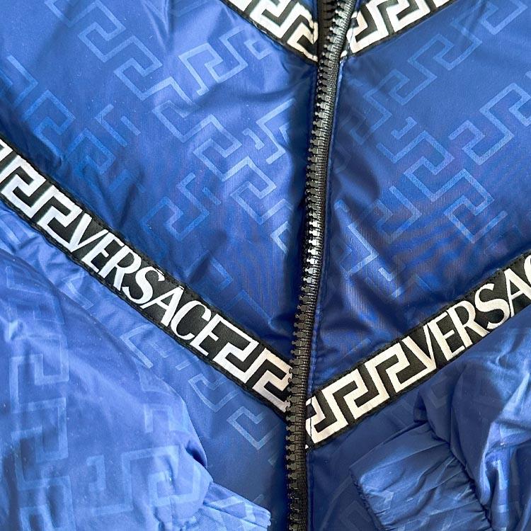 VERSACE Down Jackets Men's Stand Collar Thickened Down Jacket 1002749-1A02017-1B000