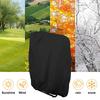 Outdoor Folding Chair Oxford Cloth Cover Waterproof Patio Furniture Dust Cover, 97x34x110cm
