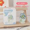 2024 New Original Rose Flower Gift Box Tulip Lotus Building Blocks Flower Model Tiny Particle Gift Toy