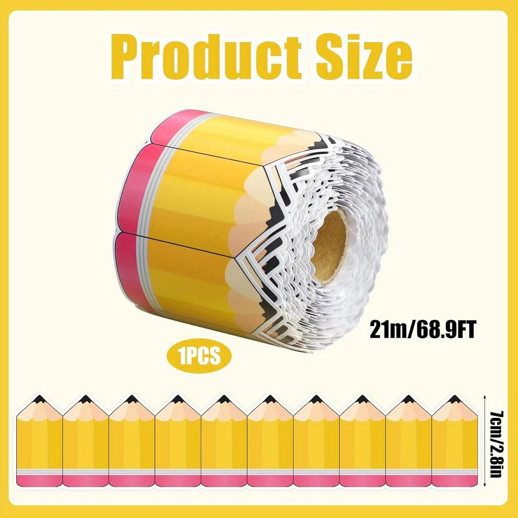 Die-Cut Paper Trims with Vibrant Designs for Back-to-School, Display Walls, and Classroom Organization,Perfect for Room Decor