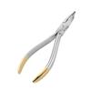 Dental Combination Pliers with Cutting Trapezoidal Tip Arch Wire Bending Forming Pliers Dentist Orthodontic Tools Forceps