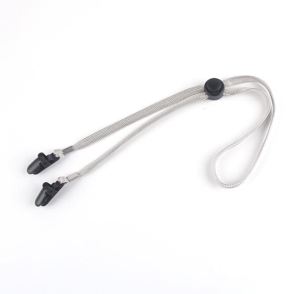 Solid Color Windproof Hat Anti-lost Hat Windproof Rope New Hat Retainer  Hat