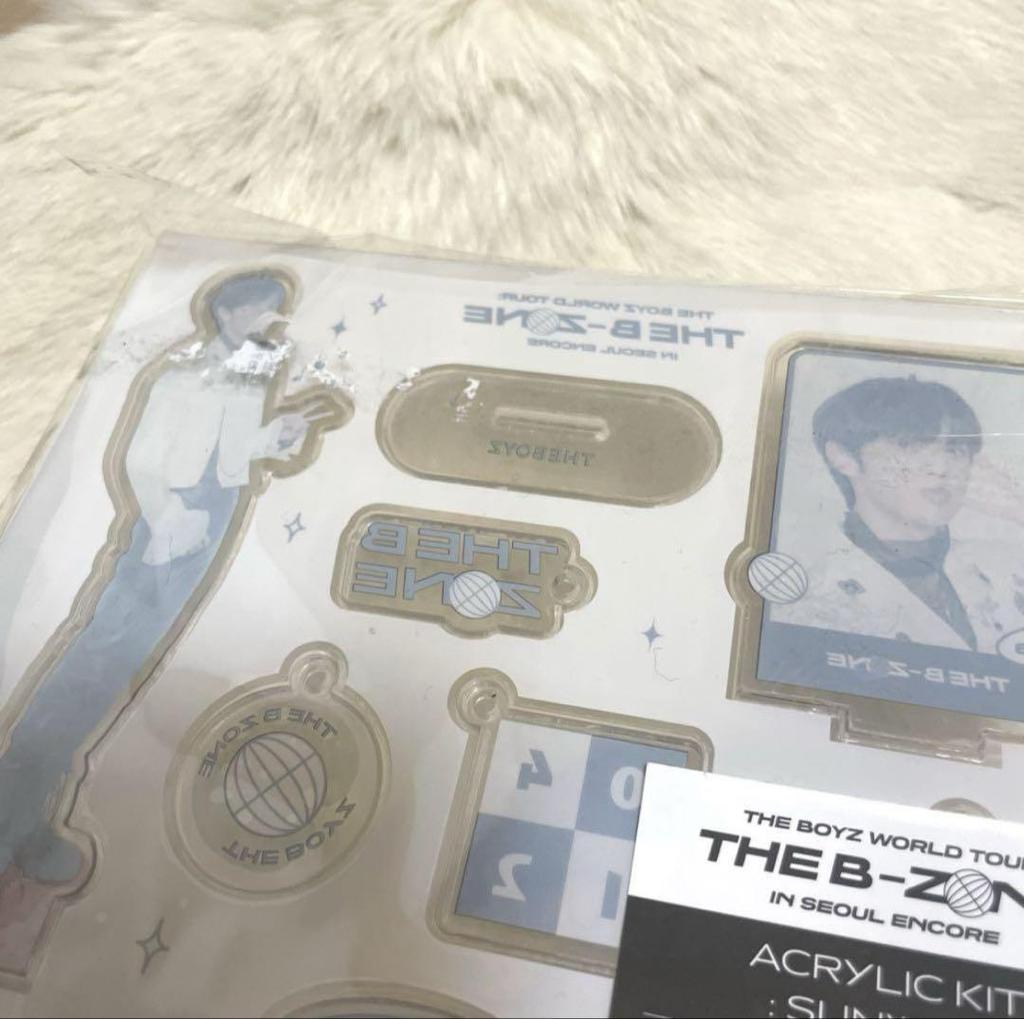 [USED] THE BOYZ Sunwoo THE B-ZONE Sunwoo Acrylic Stand Trading Card