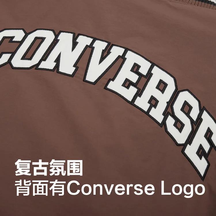 Новая куртка-бомбер Converse Varsity с графикой 10026976-A04