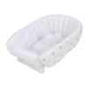 Inflatable Baby Bathtub Newborn Folding Toddler Bath Tub Portable Baby Shower Seat with Built In