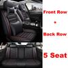 Universal Full Coverage 5 Seat Car Seat Cover for HONDA Shuttle Inspire XRV HRV Pilot Element Insight Prelude Car Accessories