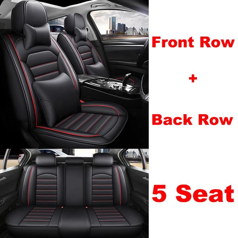 Universal Full Coverage 5 Seat Car Seat Cover for HONDA Shuttle Inspire XRV HRV Pilot Element Insight Prelude Car Accessories