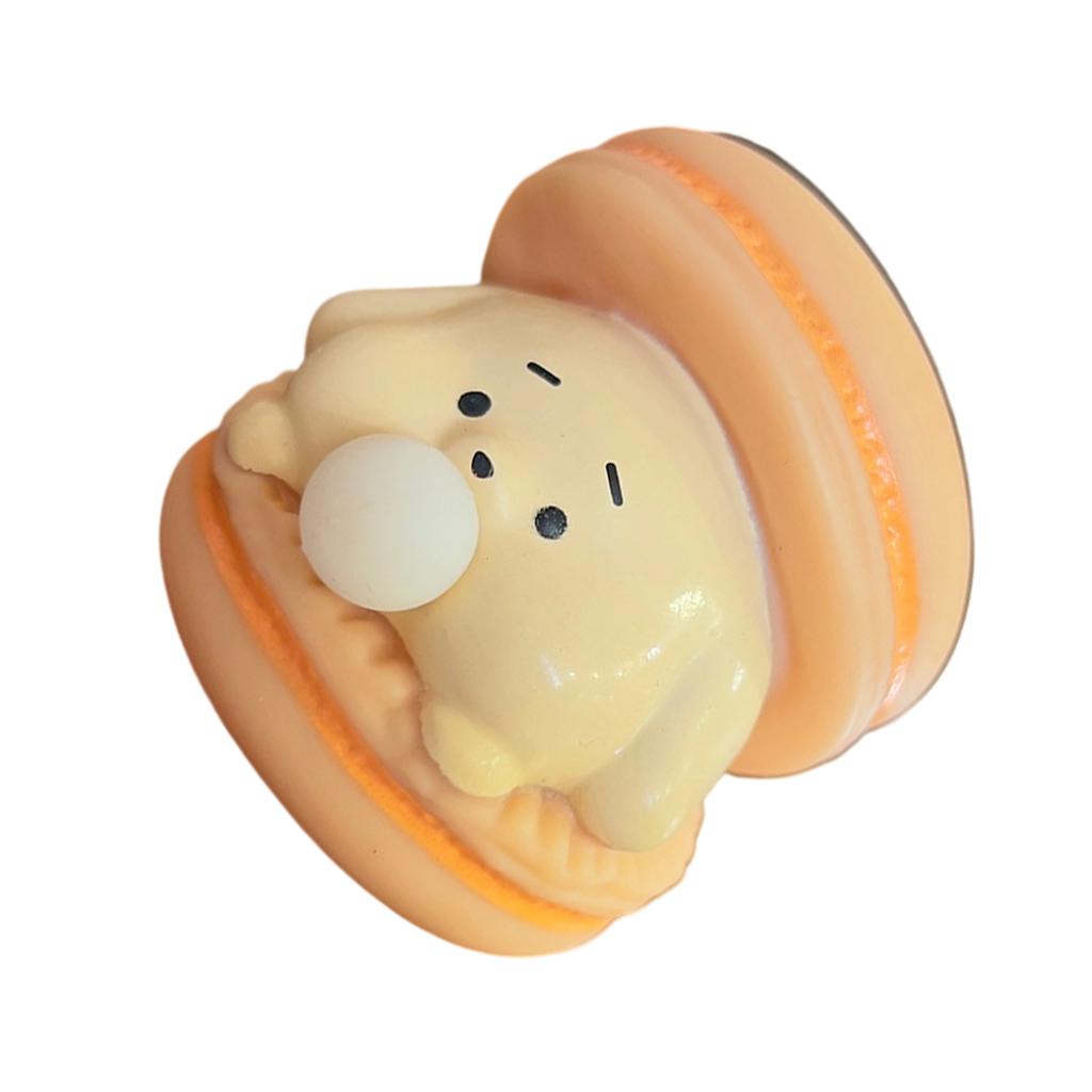 Мультяшный макарон, пузырьковый гамбургер, игрушка-сквиши для снятия стресса, сенсорный фиджет, украшение для офисного стола, подарок