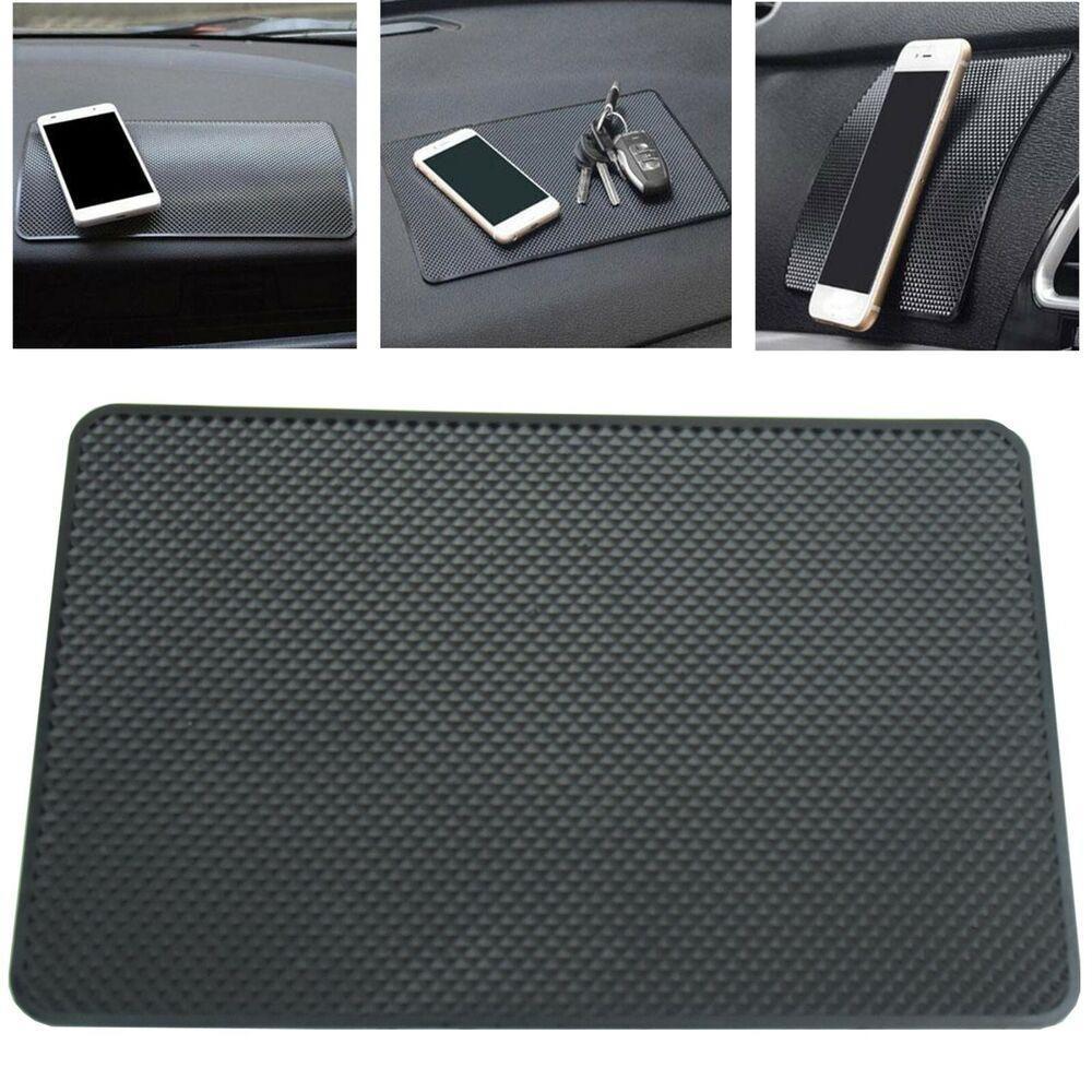 Slip Keys Pad Vehicle Instrument Panel Pad Rubber Mount Holder Car Dashboard Mat Mobile Phone Stand
