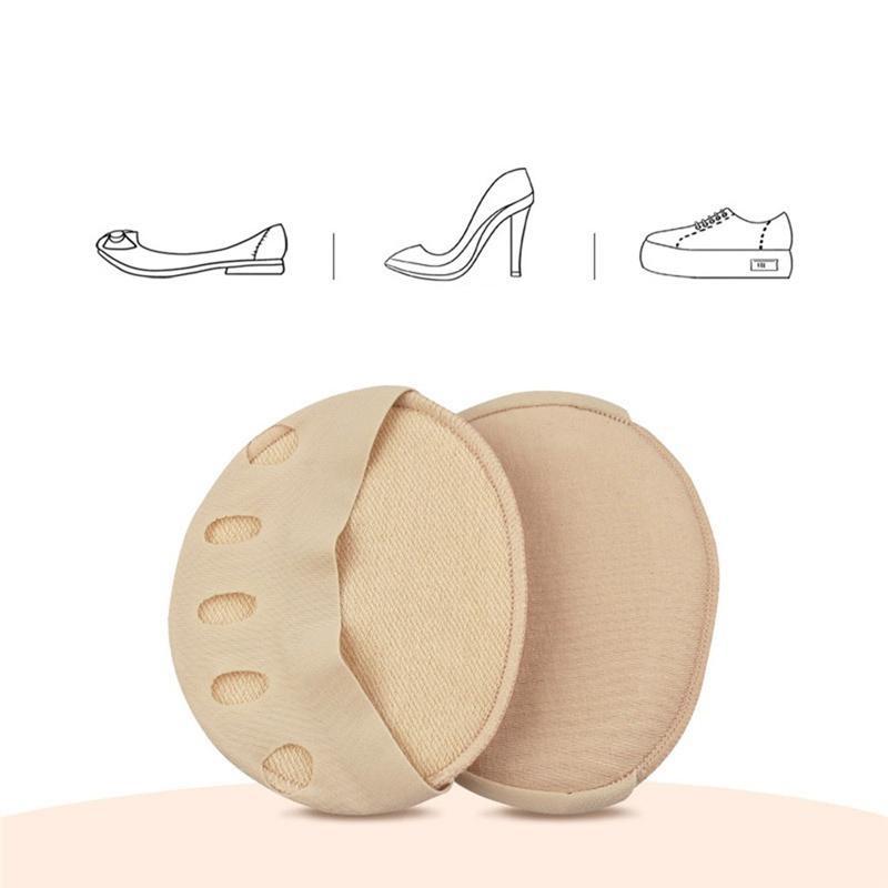 2/6/10Pcs Five-finger Socks Open Toe Forefoot Insole Shoes Pads High Heel Insole Anti-Slip Foot Protection Cushions Sponge Pain Relief Socks