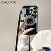 Fashion 3D Retro Camera Case for IPhone 15 Pro Max 14 13 12 11 Pro Max X XR XS Max 8 Plus Lanyard Camera Shockproof Cover