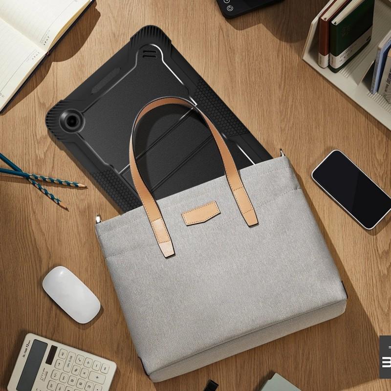 Silicone Tablet Case T-Mobile Revvl Tab 2 10.1 Inch With Kickstand Full Coverage Anti-Bend Shockproof Protection