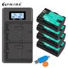LP E6 LPE6 LP-E6 E6N Battery 2000mAh + LCD Dual Charger For Canon EOS 5DS R 5D Mark II 5D Mark III 6D 7D 80D 90D EOS 5DS R Camera