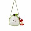 Pear Fruits Shape Crossbody Bag Harajuku Mobile Phone Pack Waterproof Funny Shoulder Bag  Outdoor