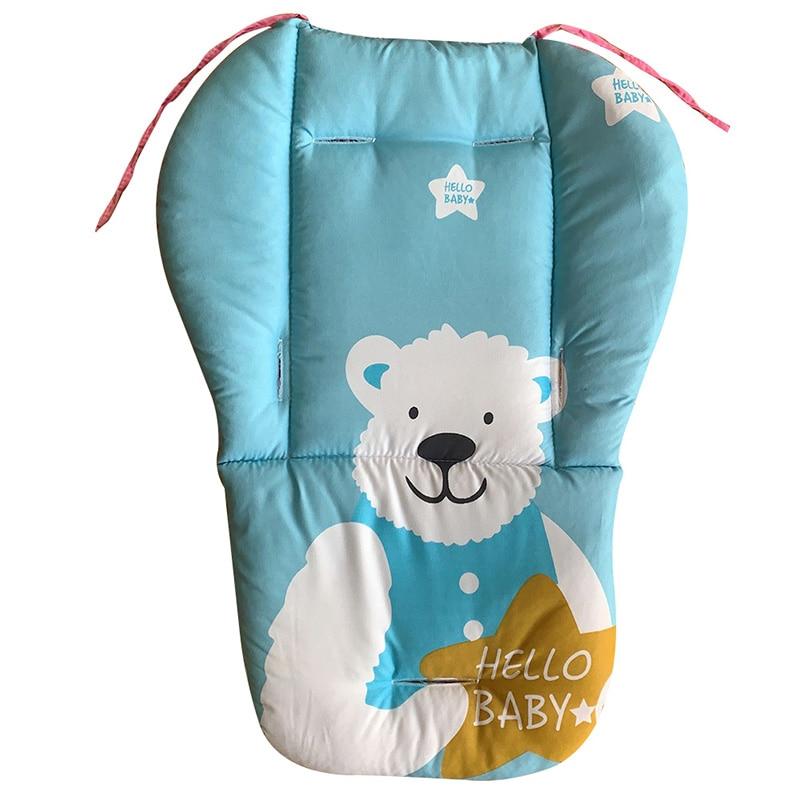 Universal Car Stroller Seat Covers Auto Soft Thick Pram Cushion Car Seat Pad Covers For Baby Kids Children Stroller Accessories