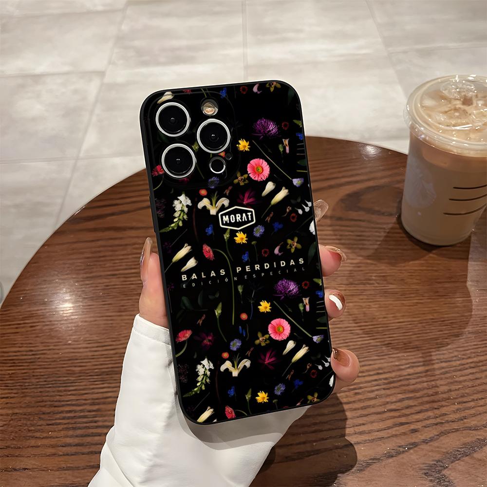 Чехол для телефона Rock Band Morat Balas Perdidas Для Iphone 16 Pro Max 15 Pro 14 Plus 13 11 12 Xr X Xs 7 8 Plus Se 2020 Задняя крышка