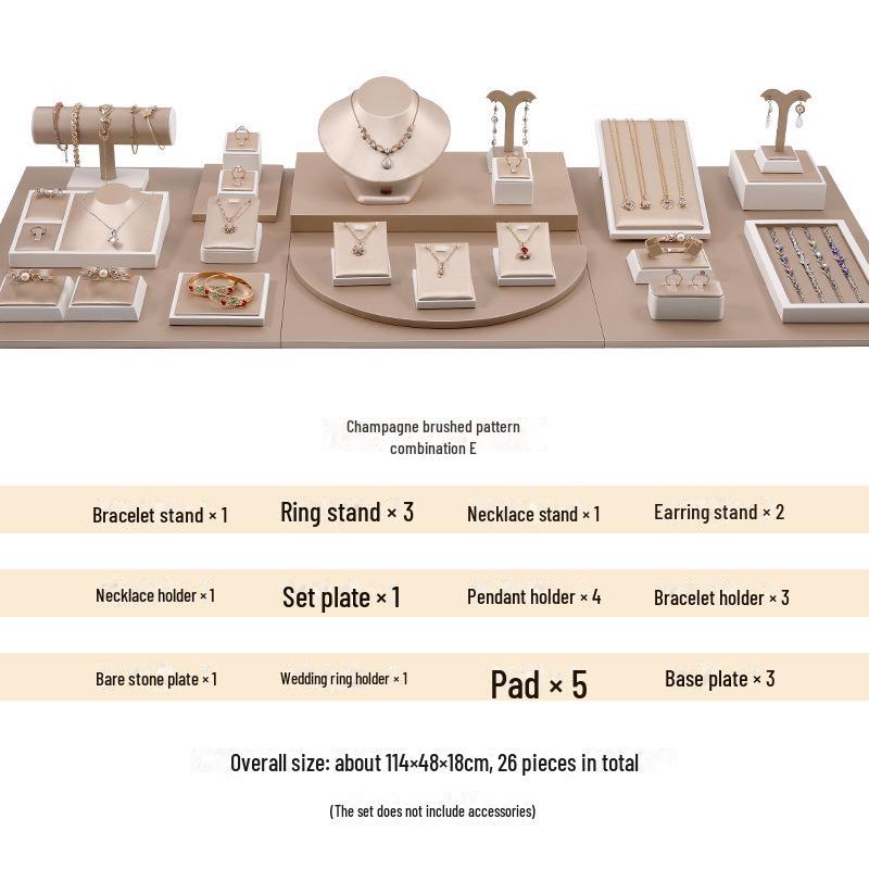 Подставка для ювелирных изделий из нефрита для сережек, ожерелий и браслетов