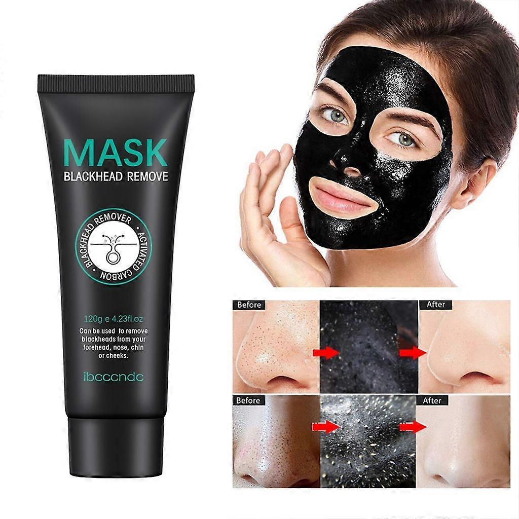 Blackhead Remover Mask Kit with Brush Extractor for Face Nose Pores Acnes
