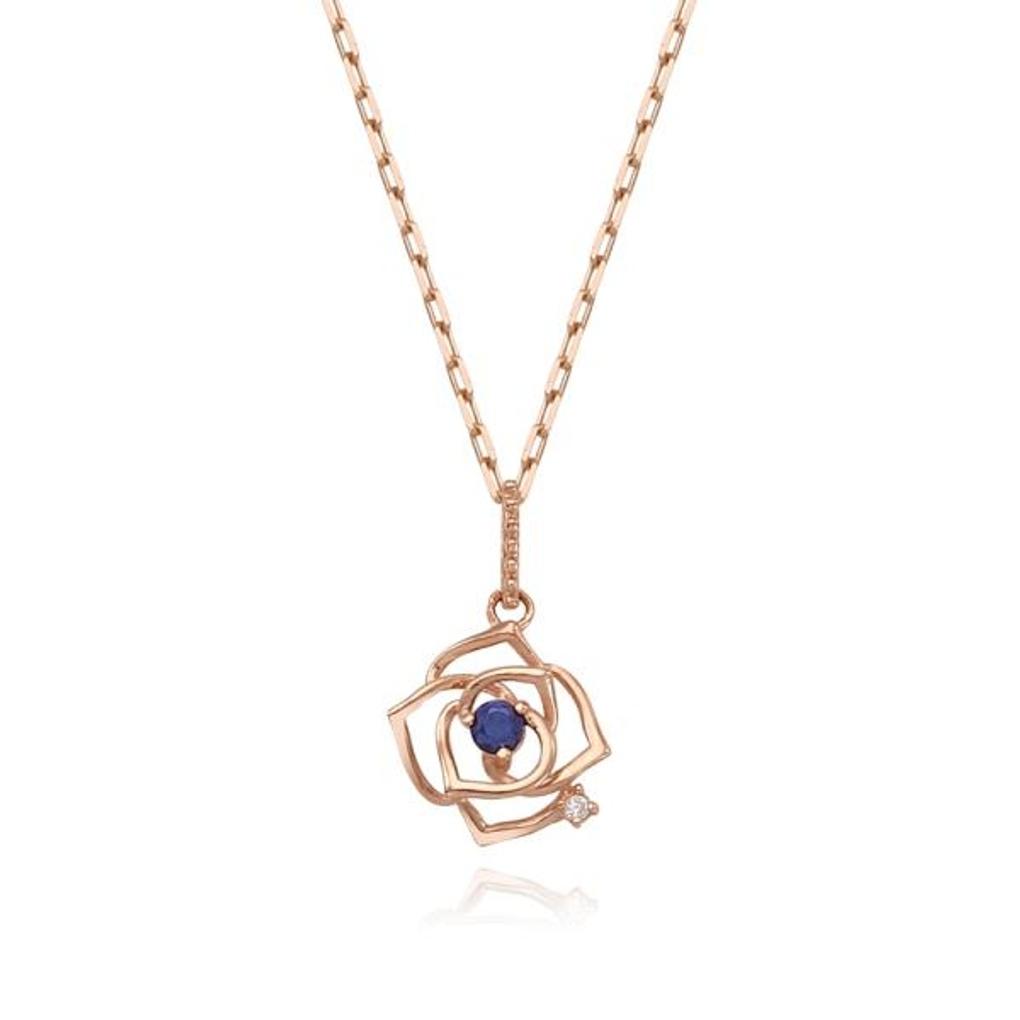 LLOYD Blue Rose Sapphire 14K Bijoux Charm LPT20069T_14K