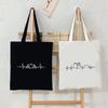 Женская модная сумка через плечо Book Heartbeat Bookworm Booklover Student Tote Bag Женская сумка Heartbeat Trend Commuter Bag