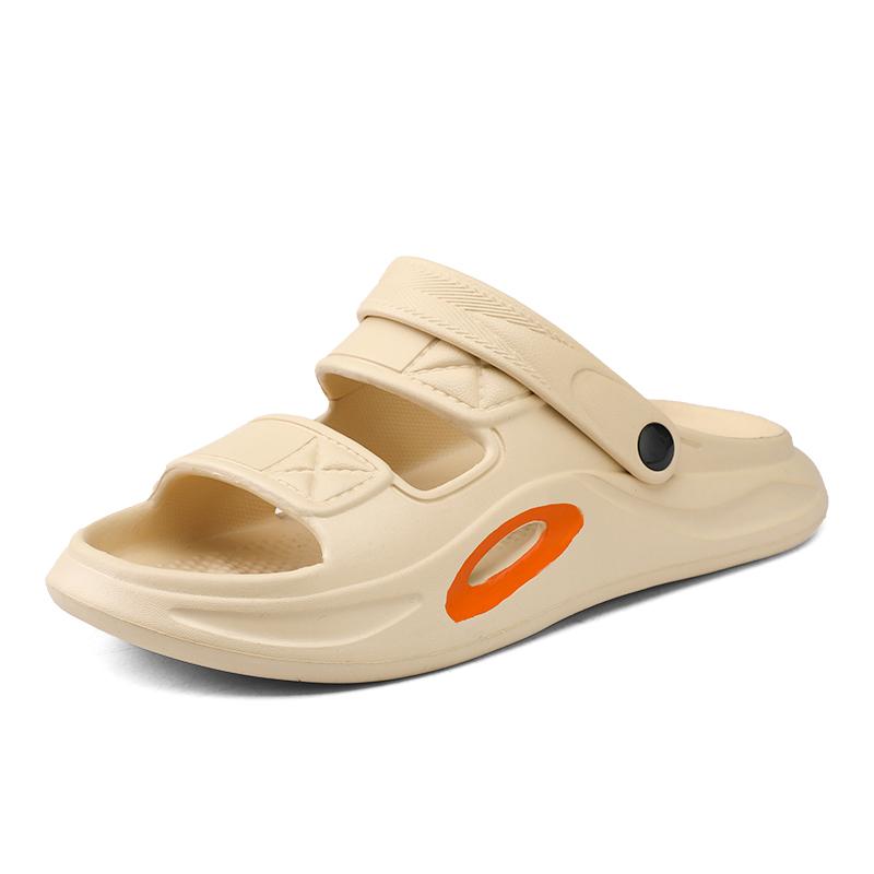 Fashion Men's Outdoor Wear Anti-Slip Home Use Bathing Soft Bottom Wear-Resistant Sports Dual-Purpose Driving Beach Sandals