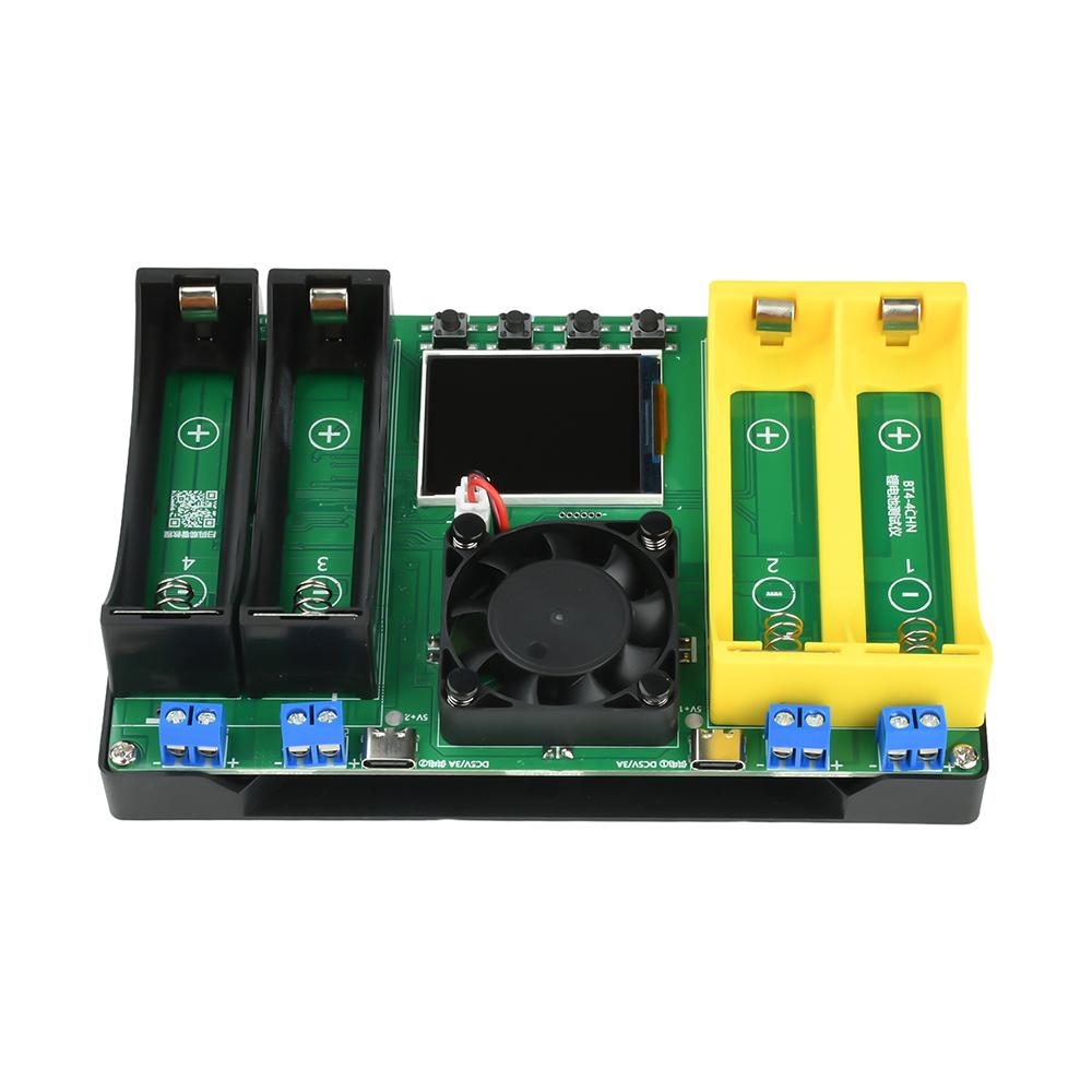 18650 and 21700  Battery Capacity and Internal Resistance Tester Automatic Charge/Discharge Module Electronic Load Tester