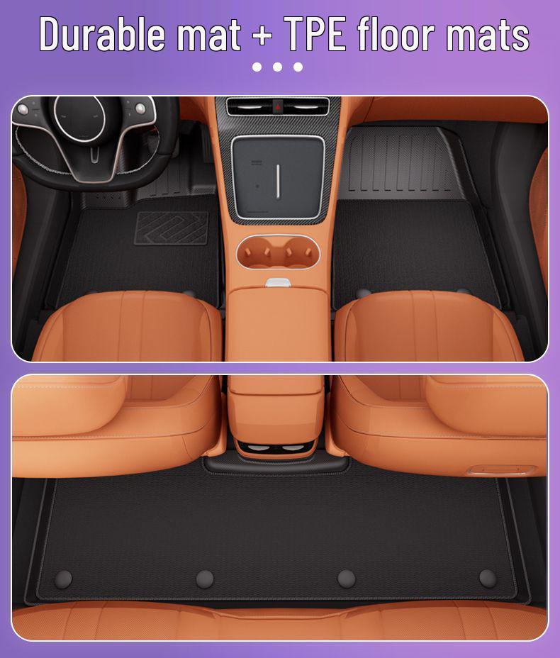 Совместимые коврики из ТПЭ и защита багажника для моделей XPeng P7/G6/9/M03