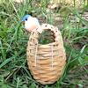 Многоразовое гнездо для птиц из натуральных материалов Great Pet Bamboo Разведение